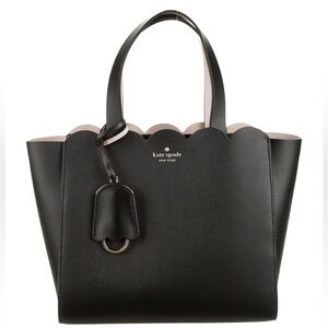 Kate Spade Mini Mina Magnolia Street Black Tote Bag